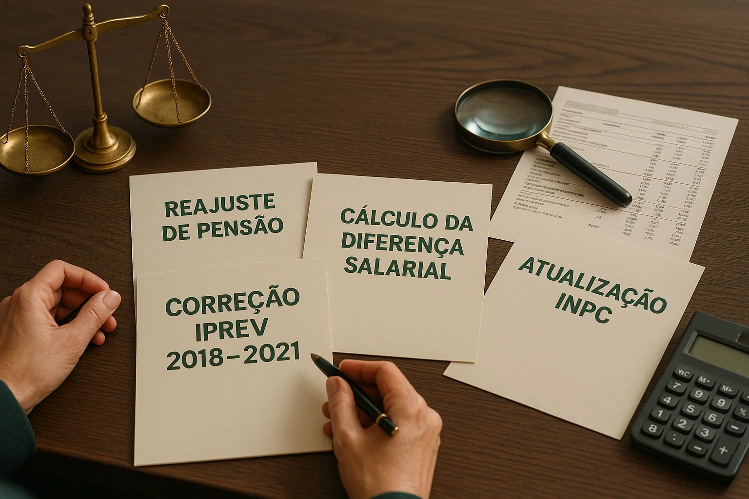 correção pensão IPREV SC 2018-2021